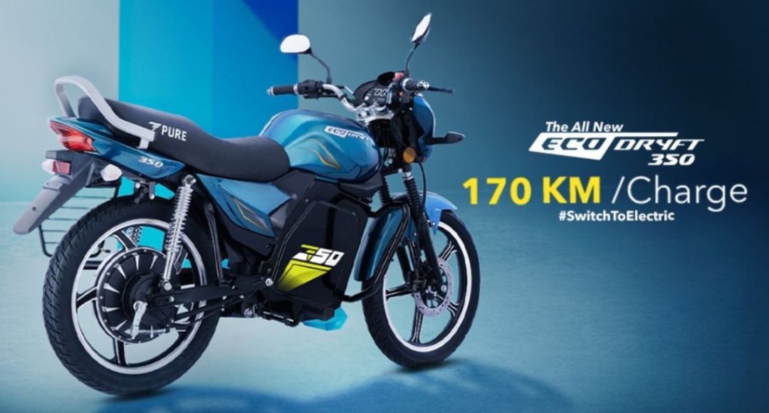 PURE EV EcoDryft: कम बजट में 171 KM की रेंज और दमदार परफॉर्मेंस के साथ बनाए हर सफर को खास