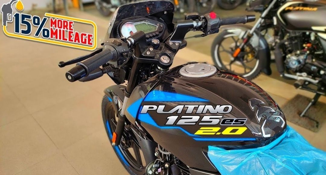 80KM माइलेज और 125cc इंजन के साथ स्टाइलिश लुक में लॉन्च हुई New Bajaj Platina 125