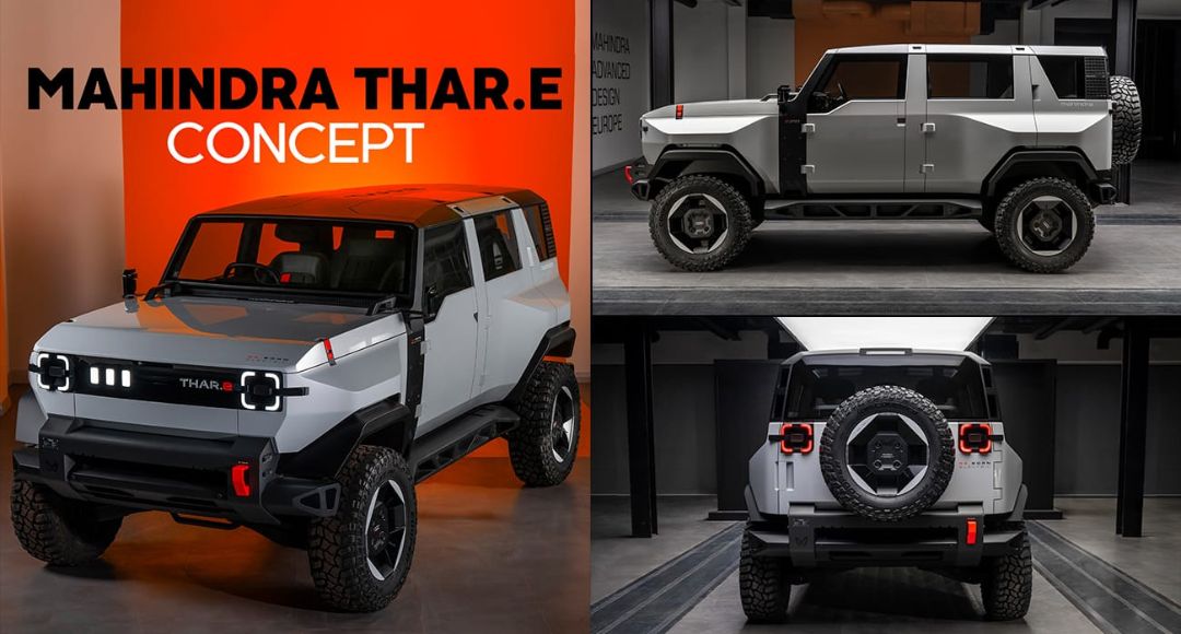 Thar Roxx के बाद 500KM रेंज के साथ आ रही Mahindra Thar EV, जानिए कीमत और लॉन्च डेट