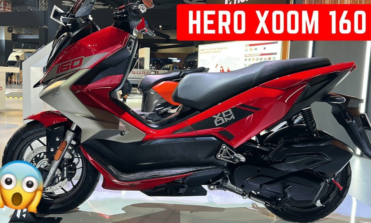 Hero Xoom 160 जबरदस्त माइलेज और दमदार इंजन वाला स्कूटर