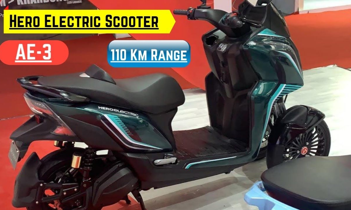 Hero Electric AE3 भारत की पहली इलेक्ट्रिक जिप्सी स्कूटर