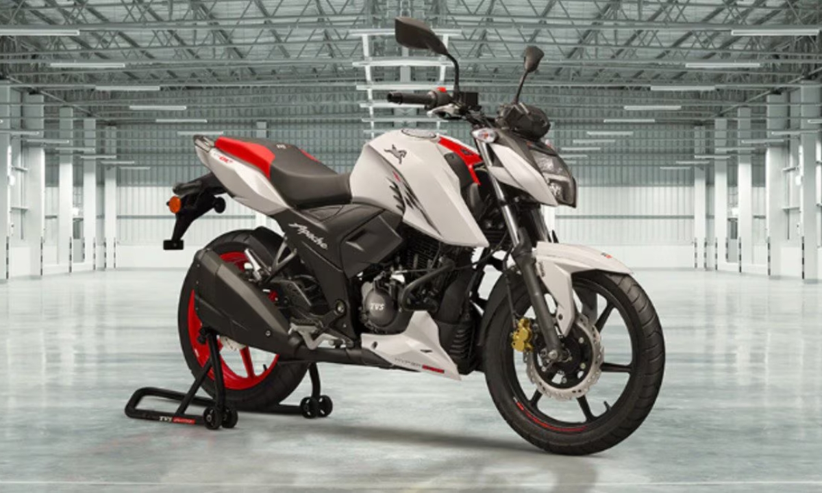 ₹4,112 की मंथली EMI पर लाएं TVS Apache RTR 160 जबरदस्त लुक और दमदार परफॉर्मेंस के साथ