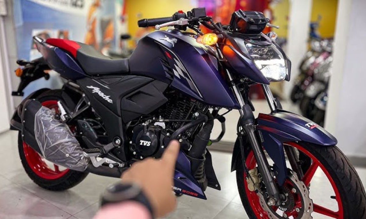 TVS Apache RTR 160 दमदार परफॉर्मेंस और स्टाइलिश लुक के साथ हुई लॉन्च