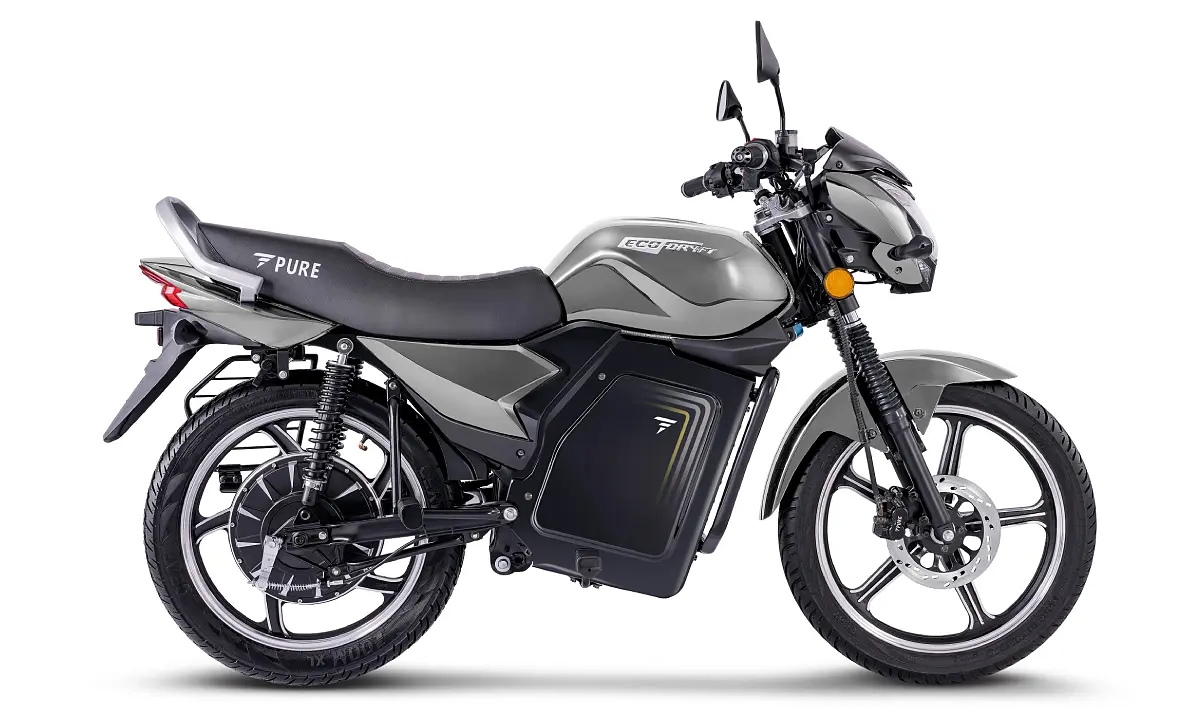 PURE EV EcoDryft जबरदस्त माइलेज और सस्ती कीमत में दमदार इलेक्ट्रिक बाइक