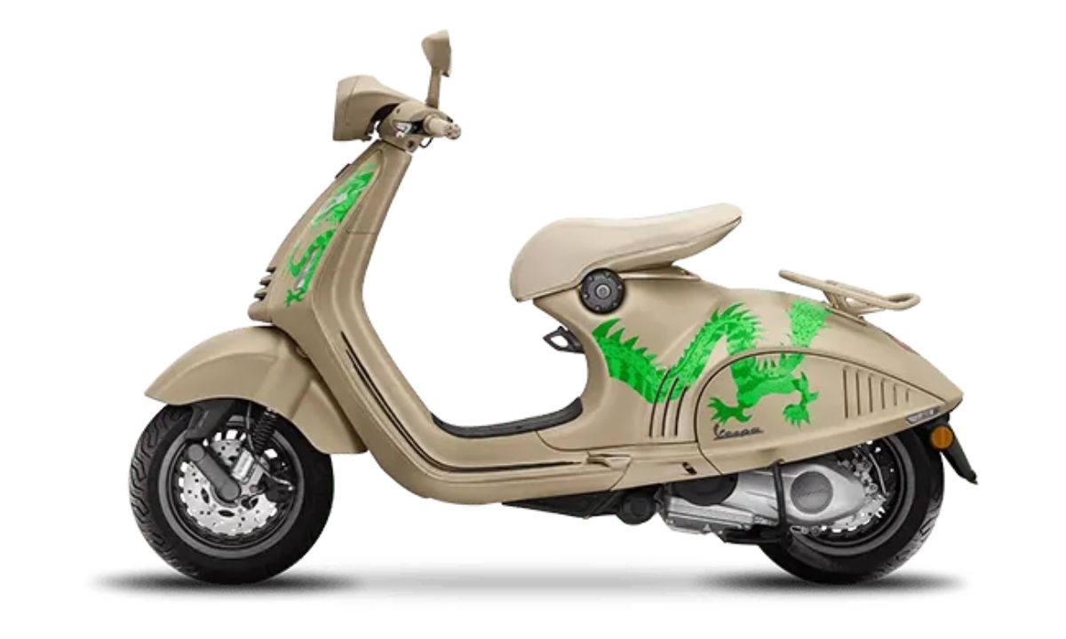 Vespa 946 Dragon 150cc इंजन और अनोखी लुक के साथ धांसू एंट्री