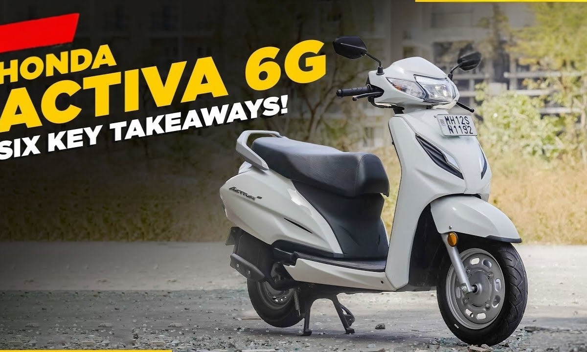 Honda Activa 6G: दमदार माइलेज और शानदार फीचर्स के साथ एक परफेक्ट स्कूटर