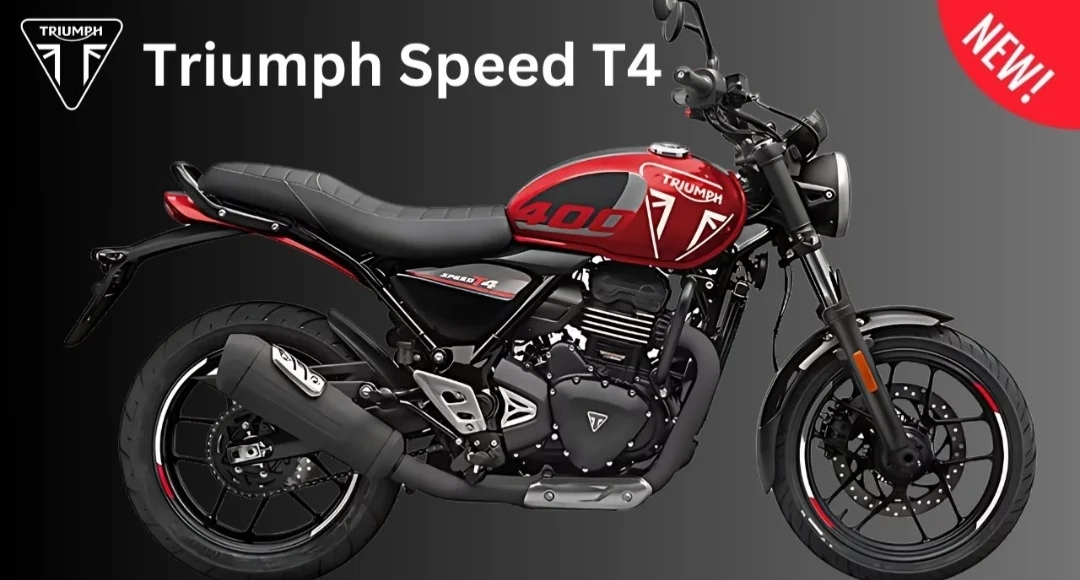 ₹24,000 की डाउन पेमेंट पर घर लाएं 400cc इंजन वाली Triumph Speed T4 क्रूजर बाइक