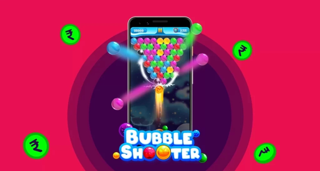 Bubble Shooter Game पैसे कमाने वाला 2025 गेम खेलो और हर दिन ₹370 तक की रियल कमाई करो