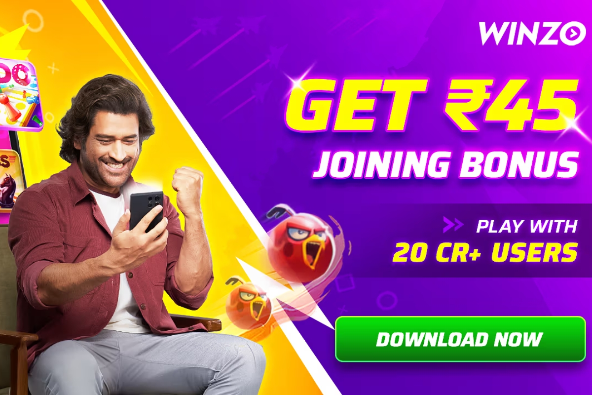 Winzo10 मिलियन+ यूज़र्स के साथ गेम खेलें और जिंदगी बदलें