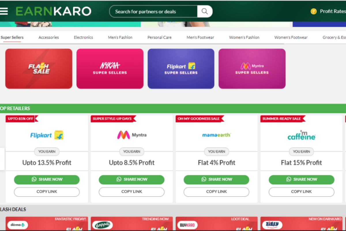 EarnKaro से घर बैठे कमाएं पैसे अब हर क्लिक पर होगी कमाई