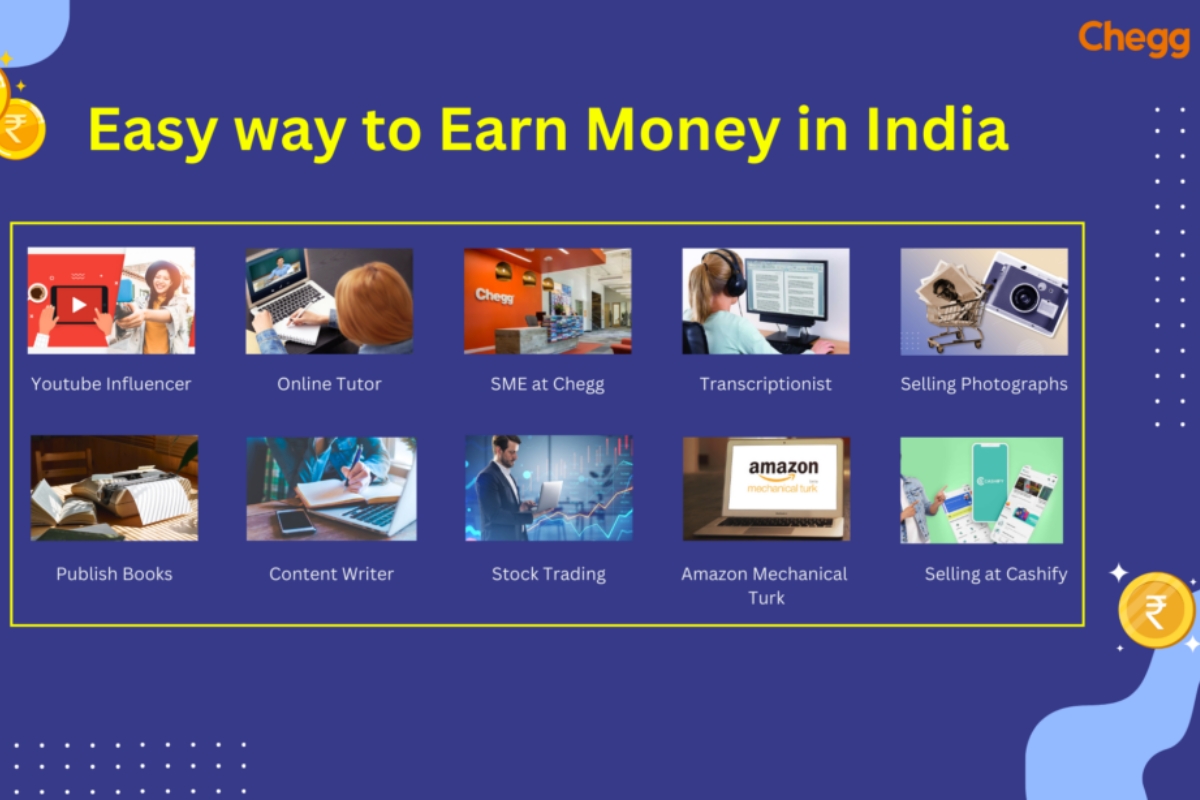 Chegg India से अब घर बैठे कमाई करें 10 लाख+ यूज़र्स की पसंद